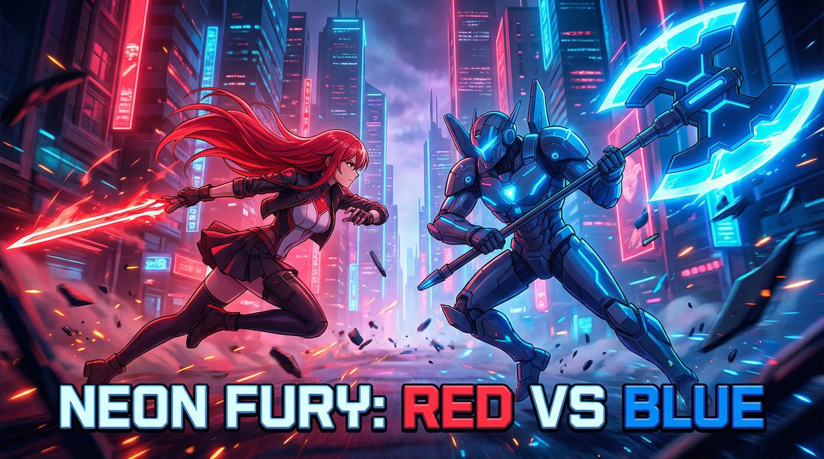 猎奇动漫-霓虹之战动漫动作教程演示