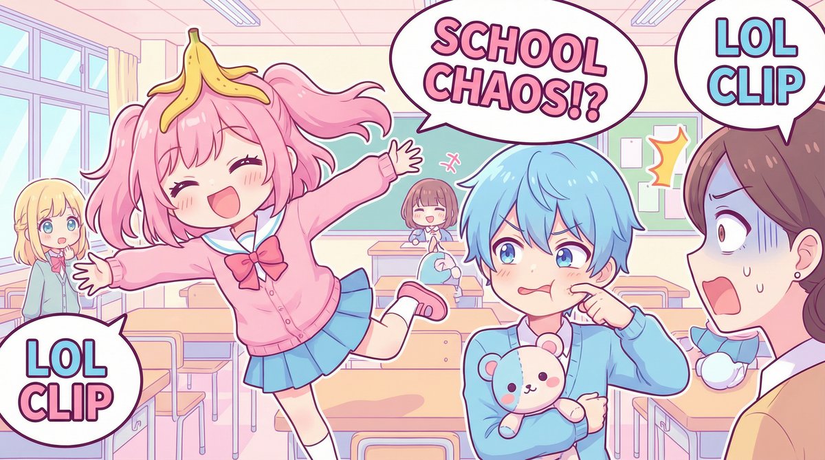 猎奇动漫-校园欢笑喜剧动漫教程