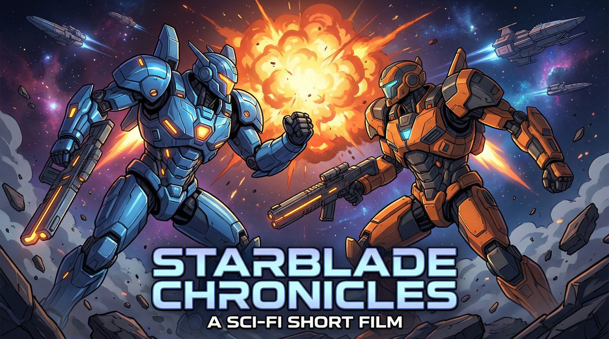 猎奇动漫-星刃编年史科幻动漫短片